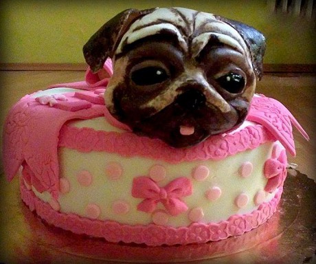 Detská torta s motívom psíka